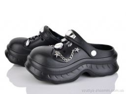 Крокси NO BRAND T638 black