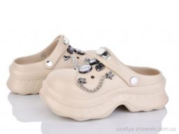 Крокси NO BRAND T678 beige