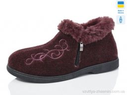 Черевики NO BRAND 2203 бордо - Взуття › Черевики › сезон: зима Черевики NO BRAND 2203 бордо