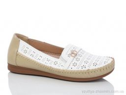 Туфлі LAVILA 916 white-beige - Взуття › Туфлі › сезон: літо Туфлі LAVILA 916 white-beige
