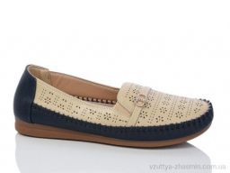 Туфлі LAVILA 916 beige-blue - Взуття › Туфлі › сезон: літо Туфлі LAVILA 916 beige-blue