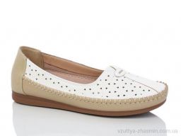 Туфлі LAVILA 912 white-beige - Взуття › Туфлі › сезон: літо Туфлі LAVILA 912 white-beige