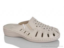 Шльопанці LEGUZAZA 501-3 beige батал - Взуття › Шльопанці › сезон: літо Шльопанці LEGUZAZA 501-3 beige батал