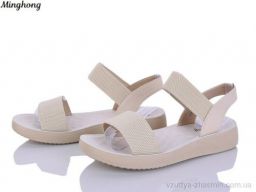 Босоніжки MINGHONG 7715 beige - Взуття › Босоніжки › сезон: літо Босоніжки MINGHONG 7715 beige