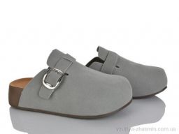 Шльопанці NO BRAND No brand Y188 grey - Взуття › Шльопанці › сезон: літо Шльопанці NO BRAND No brand Y188 grey