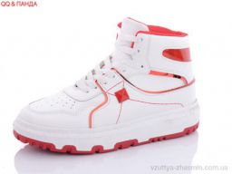 Кросівки ПАНДА BK72 white-red