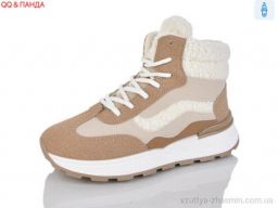 Черевики NO BRAND 8712 beige-brown - Взуття › Черевики › сезон: зима Черевики NO BRAND 8712 beige-brown