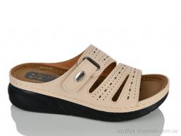 Шльопанці DALI MODA 811 бежевий
