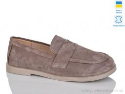 Туфлі NO BRAND 12 капучино з беж-п.