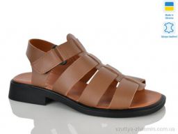 Босоніжки NO BRAND 264 корич.к.