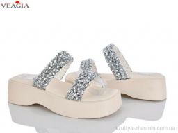 Шльопанці VEAGIA N20 silver - Взуття › Шльопанці › сезон: літо Шльопанці VEAGIA N20 silver