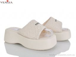Шльопанці VEAGIA N5 beige - Взуття › Шльопанці › сезон: літо Шльопанці VEAGIA N5 beige