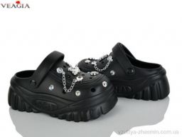 Крокси NO BRAND 3004-1 black - Взуття › Крокси › сезон: літо Крокси NO BRAND 3004-1 black