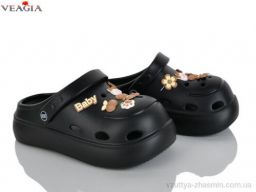 Крокси NO BRAND 3007-1 black - Взуття › Крокси › сезон: літо Крокси NO BRAND 3007-1 black