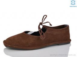 Туфлі VIOLETA ONLY ONE D6168-17 coffee