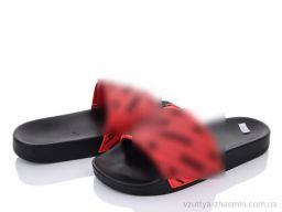 Шльопанці VIOLETA ONLY ONE Q115-L33-19 black-red - Взуття › Шльопанці › сезон: літо Шльопанці VIOLETA ONLY ONE Q115-L33-19 black-red