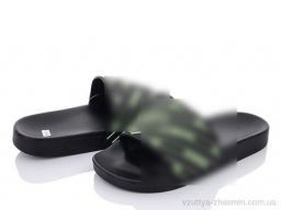 Шльопанці VIOLETA ONLY ONE Q115-L33-18 black-green - Взуття › Шльопанці › сезон: літо Шльопанці VIOLETA ONLY ONE Q115-L33-18 black-green
