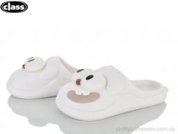 Шльопанці NO BRAND 7509 white - Взуття › Шльопанці › сезон: літо Шльопанці NO BRAND 7509 white