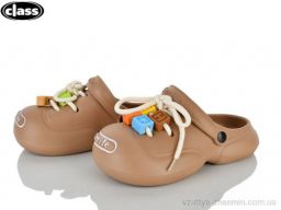Крокси NO BRAND 8308 brown - Взуття › Крокси › сезон: літо Крокси NO BRAND 8308 brown
