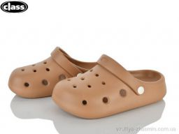 Крокси NO BRAND 7238 brown - Взуття › Крокси › сезон: літо Крокси NO BRAND 7238 brown