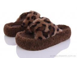 Капці NO BRAND K104 brown - Взуття › Капці › сезон: демісезон Капці NO BRAND K104 brown