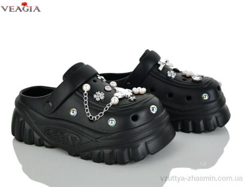 Крокси NO BRAND 3005-1 black Крокси NO BRAND 3005-1 black