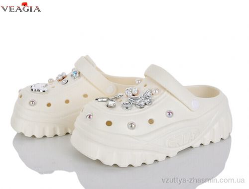 Крокси NO BRAND 3005-1 beige Крокси NO BRAND 3005-1 beige