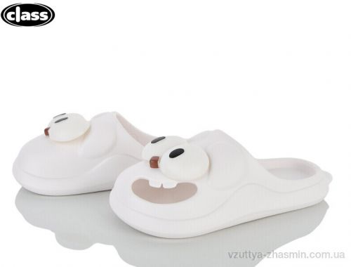 Шльопанці NO BRAND 7509 white Шльопанці NO BRAND 7509 white