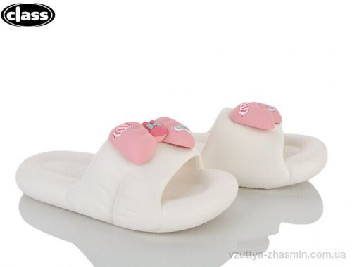 Шльопанці NO BRAND 2081 white Шльопанці NO BRAND 2081 white