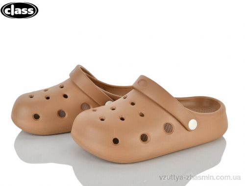 Крокси NO BRAND 7238 brown Крокси NO BRAND 7238 brown